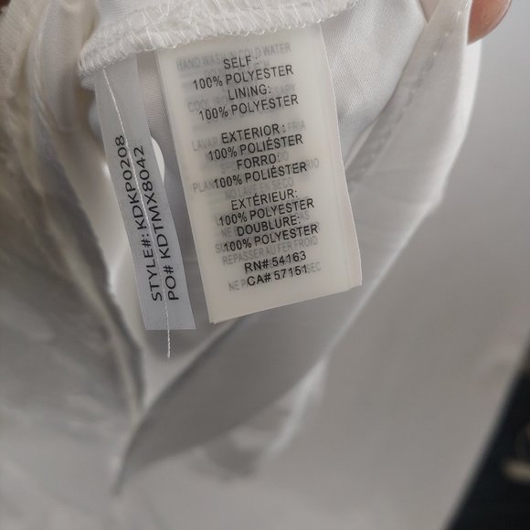 Kensie - Womens Bell Sleeve Burnout Wrap Dress - Picture 7 of 8